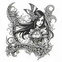 alice madness returns tattoo design idea