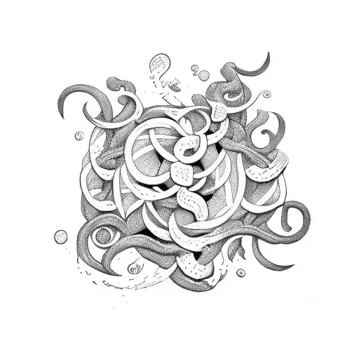 Vine tattoo design idea