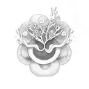 Vine tattoo design idea