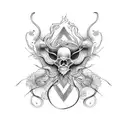 Vine tattoo design idea