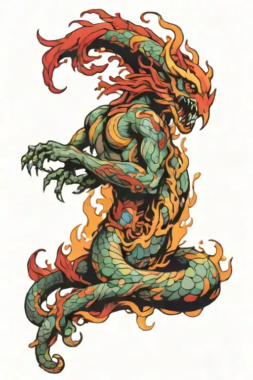 spicy tattoo design idea