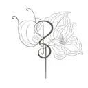 semicolon tattoo tattoo design idea