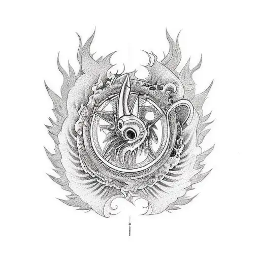 spitfire tattoo design idea