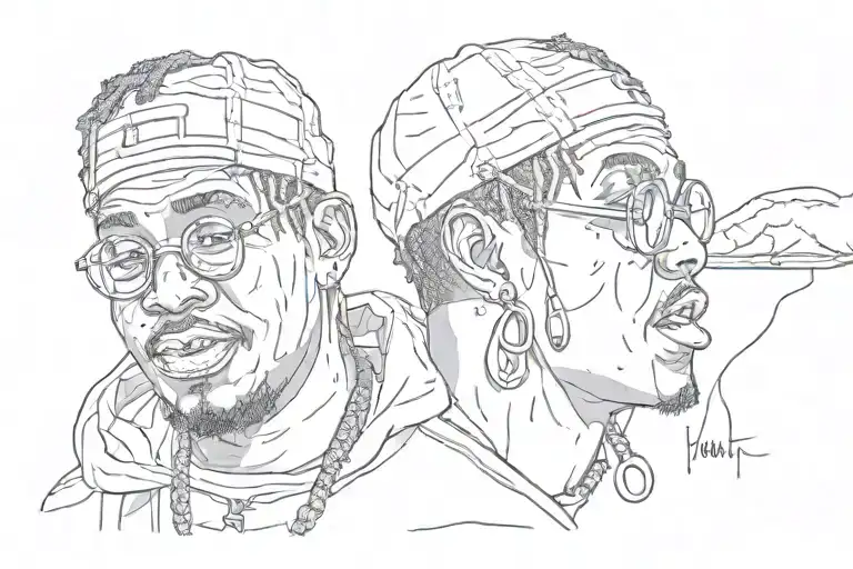 let's start here lil yachty tattoo design idea