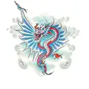 korean dragon tattoo design idea