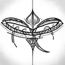 santoshi mata tattoo design idea