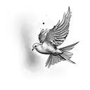 dove  tattoo design idea