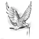 dove  tattoo design idea