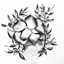 Olive Branch tattoo design idea