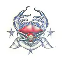 Heikegani Crab tattoo design idea
