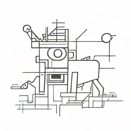 Basquiat inspired graffiti forming tattoo design idea