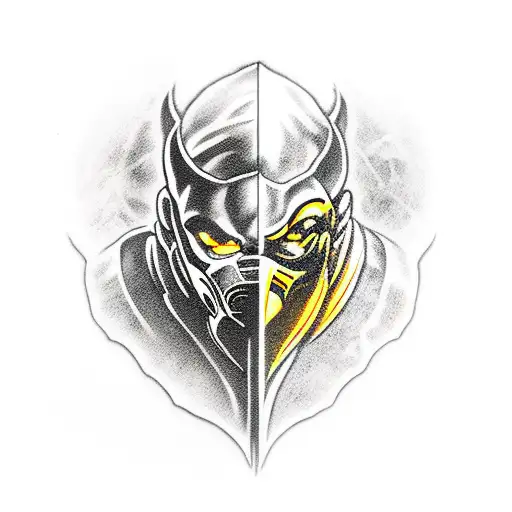Mortal Kombat  tattoo design idea