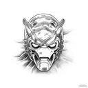 Mortal Kombat Raiden tattoo design idea