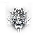 Mortal Kombat Raiden tattoo design idea