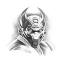 Mortal Kombat Raiden tattoo design idea