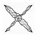 neural network combined with human neurons tattoo design idea