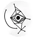 artificial intelligence neural network  tattoo design idea