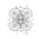 artificial intelligence neural network  tattoo design idea