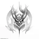 the morrigan tattoo design idea