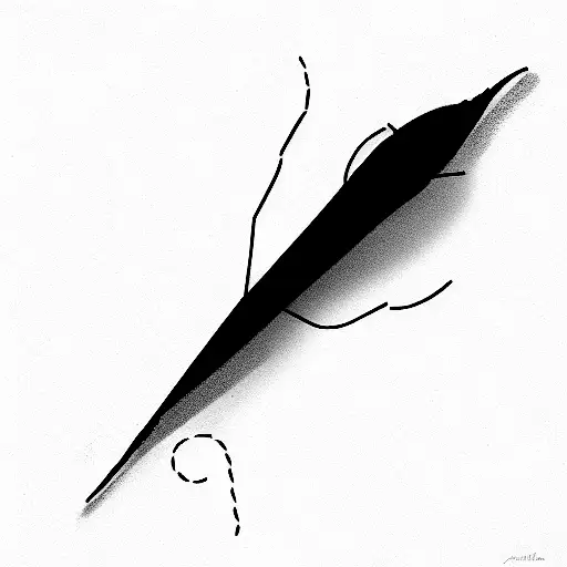 I'm just wasted sorrow tattoo design idea