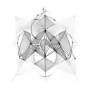 time, growth, triangle, minimalist, unique tattoo design idea