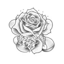 Coffin tattoo design idea