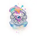 mysteri tattoo design idea