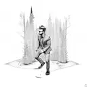 Justin timberlake  tattoo design idea