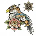 Ezra tattoo design idea