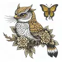 Ezra tattoo design idea