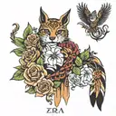 Ezra tattoo design idea