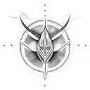 manta raya tattoo design idea