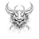 Diablo tattoo design idea