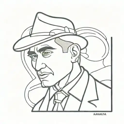 mafia  tattoo design idea
