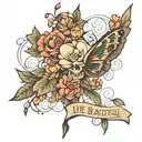 life is beautiful Hello tattoo design idea