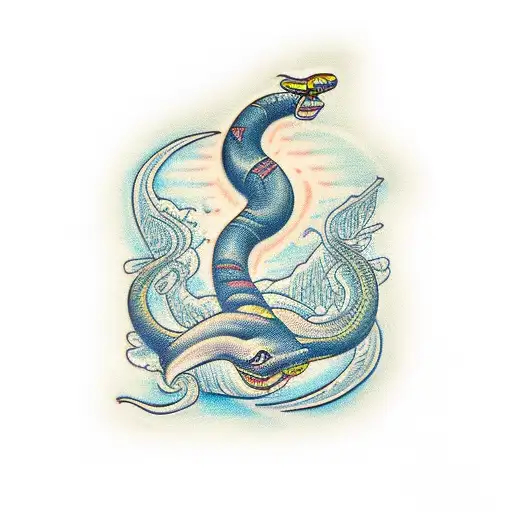 ANACONDA tattoo design idea