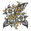 endometriosis strength courage tattoo design idea