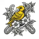 endometriosis strength courage tattoo design idea