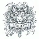 one plus one equals three  tattoo design idea