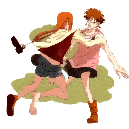 Shanks & Luffy tattoo design idea