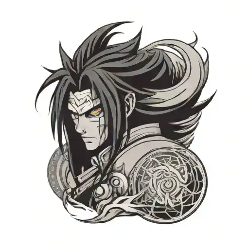 Madara Uchiha tattoo design idea