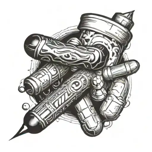 Plan B Pill tattoo design idea