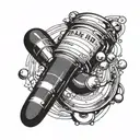 Plan B Pill tattoo design idea