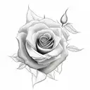 roses with clocks half sleeve tattoo design idea