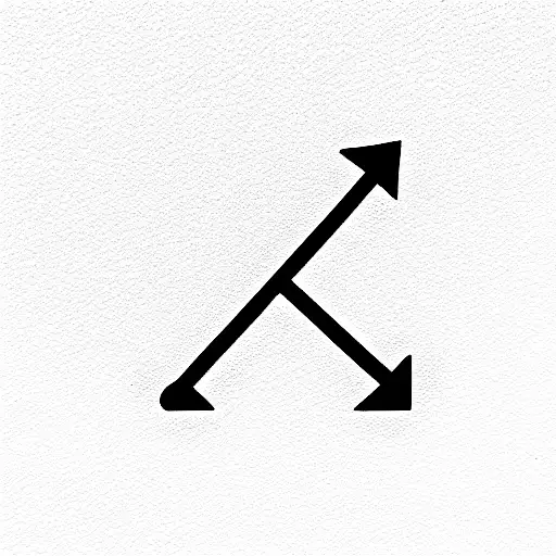 bin question mark tattoo design idea