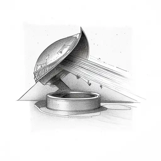 bin question mark tattoo design idea