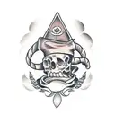 toilet roll tattoo design idea