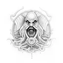 I see the ark of noah I and i drown in the sea of repentance. tattoo design idea