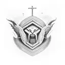 I see the ark of noah I and i drown in the sea of repentance. tattoo design idea