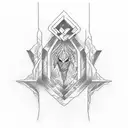 I see the ark of noah I and i drown in the sea of repentance. tattoo design idea